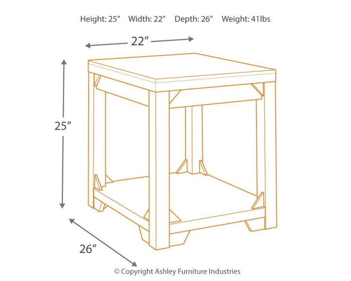 ASHLEY FURNITURE PKG007150 Coffee Table With 2 End Tables