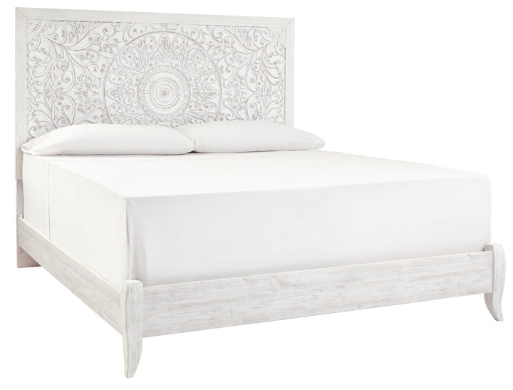 ASHLEY FURNITURE PKG007421 King Panel Bed With Dresser
