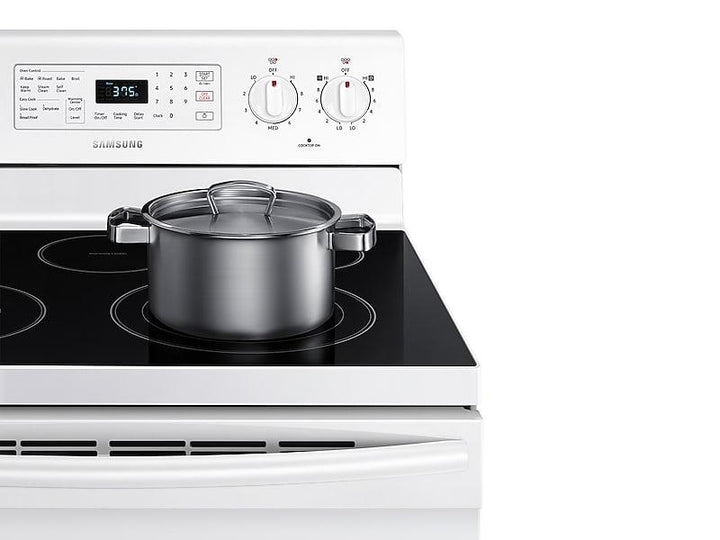 SAMSUNG NE59M4320SW 5.9 cu. ft. Freestanding Electric Range with Convection in White