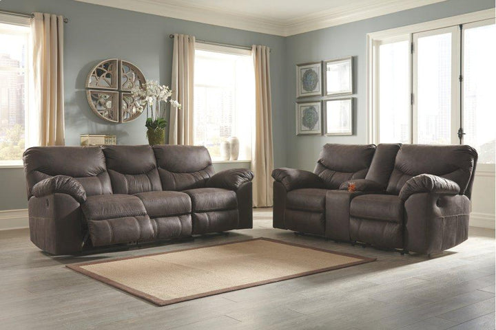 ASHLEY FURNITURE 33803U1 Boxberg Reclining Sofa and Loveseat