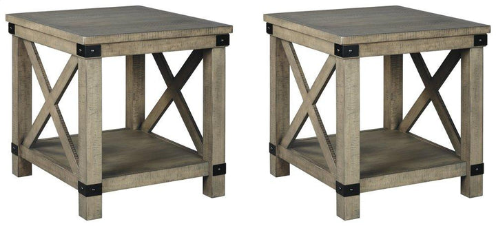 ASHLEY FURNITURE PKG008470 2 End Tables