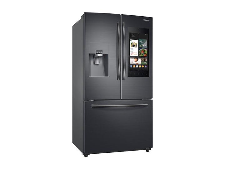 SAMSUNG RF265BEAESG 24 cu. ft. Family Hub TM 3-Door French Door Refrigerator in Black Stainless Steel