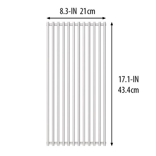 BROIL KING 11151 SOVEREIGN TM STAINLESS ROD COOKING GRID