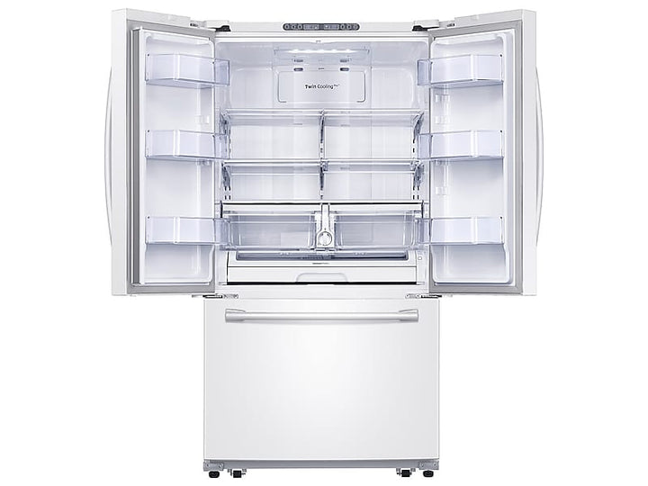 SAMSUNG RF261BEAEWW 26 cu. ft. French Door Refrigerator with Internal Filtered Water in White