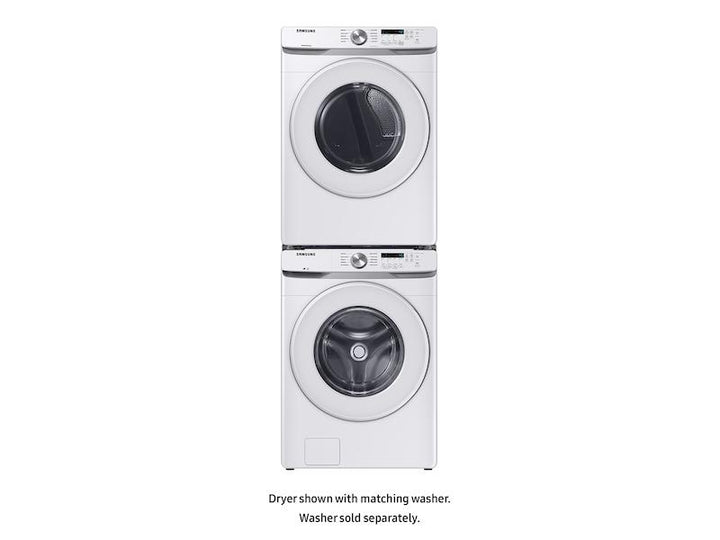 SAMSUNG DVE45T6000W 7.5 cu. ft. Electric Dryer with Sensor Dry in White