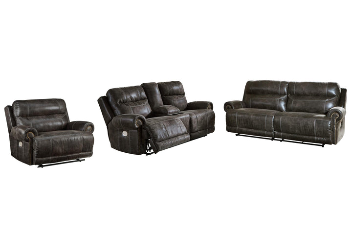 ASHLEY FURNITURE PKG011007 Sofa, Loveseat and Recliner