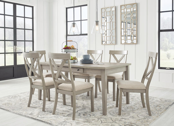ASHLEY FURNITURE PKG013255 Dining Table and 6 Chairs