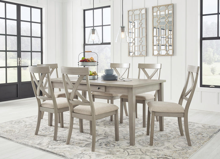 ASHLEY FURNITURE PKG013255 Dining Table and 6 Chairs