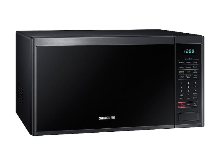 SAMSUNG MS14K6000AG 1.4 cu. ft. Countertop Microwave with Sensor Cooking in Fingerprint Resistant Black Stainless Steel