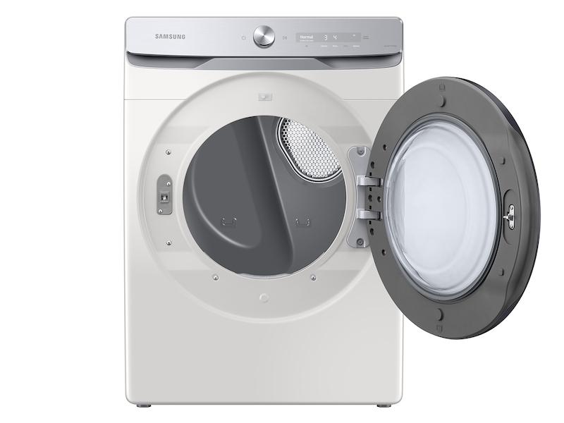 SAMSUNG DVG50A8600E 7.5 cu. ft. Smart Dial Gas Dryer with Super Speed Dry in Ivory