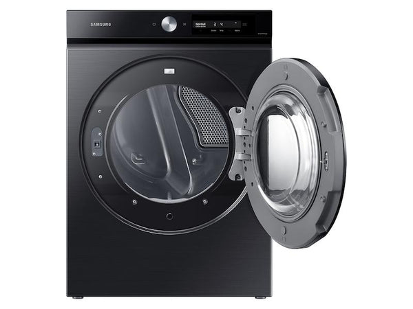 SAMSUNG DVE46BB6700VA3 Bespoke 7.5 cu. ft. Large Capacity Electric Dryer with Super Speed Dry and AI Smart Dial in Brushed Black