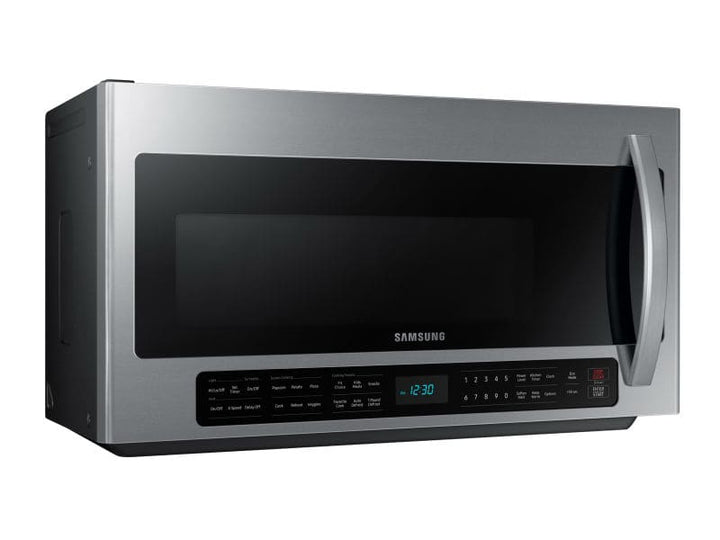 SAMSUNG ME21R7051SS 2.1 cu. ft. Over-the-Range Microwave with Sensor Cooking in Fingerprint Resistant Stainless Steel