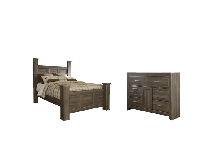 ASHLEY FURNITURE PKG004064 Queen Poster Bed With Dresser