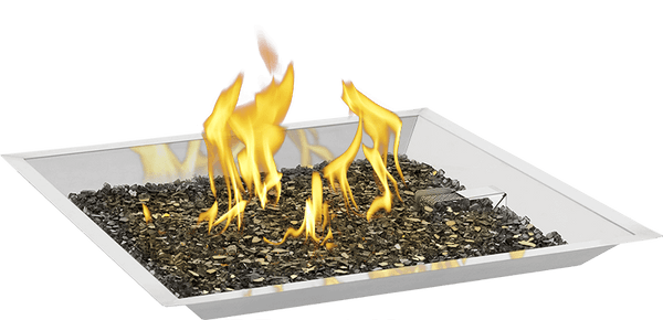 NAPOLEON BBQ GPFS60 24" Square Patioflame Burner Kit , Stainless Steel , Propane
