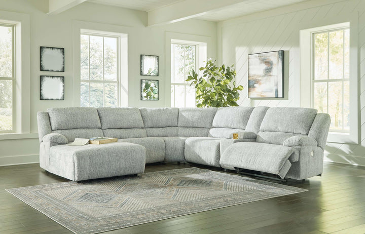 ASHLEY FURNITURE 29302S14 Mcclelland 6-piece Power Reclining Sectional With Chaise