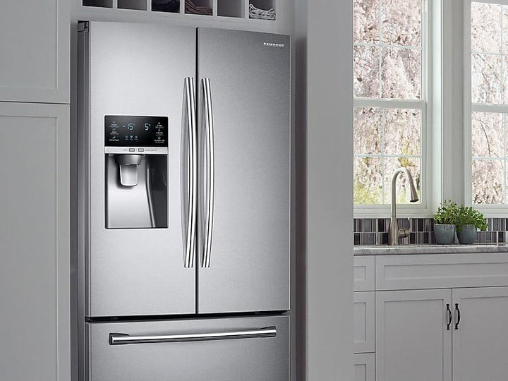 SAMSUNG RF26J7500SR 26 cu. ft. 3-Door French Door Refrigerator with CoolSelect Pantry TM in Stainless Steel