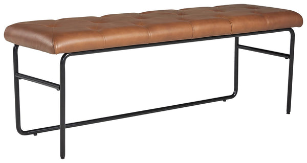 ASHLEY FURNITURE A3000154 Donford Upholstered Accent Bench