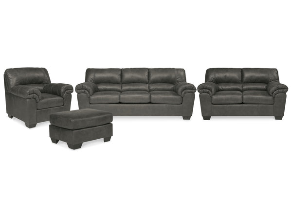 ASHLEY FURNITURE PKG012979 Sofa, Loveseat, Chair and Ottoman