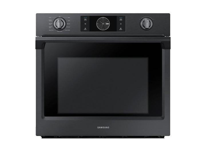 SAMSUNG NV51K7770SG 30" Smart Single Wall Oven with Flex Duo TM in Black Stainless Steel