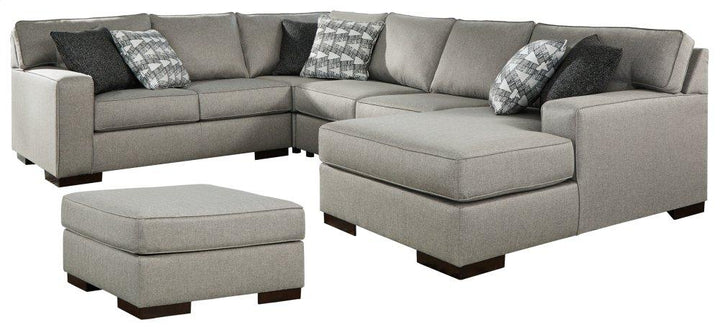 ASHLEY FURNITURE PKG008206 4-piece Sectional With Ottoman