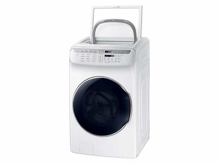 SAMSUNG WV55M9600AW 5.5 cu. ft. Smart Washer with FlexWash TM in White