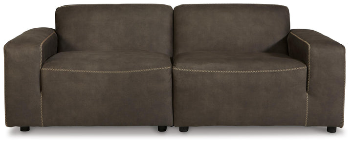 ASHLEY FURNITURE 21301S1 Allena 2-piece Sectional Loveseat
