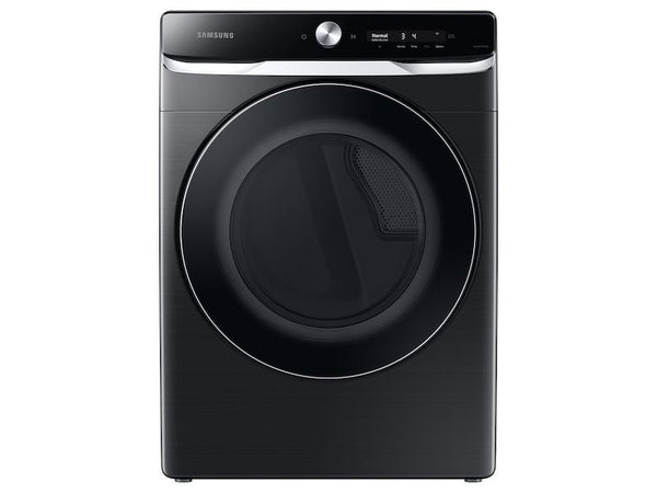 SAMSUNG DVE50A8800V 7.5 cu. ft. Smart Dial Electric Dryer with Super Speed Dry in Brushed Black