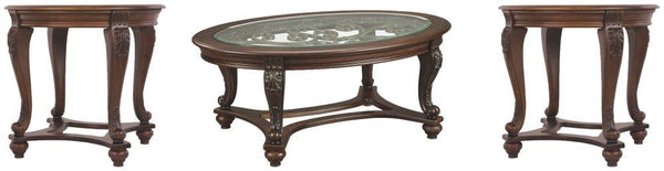 ASHLEY FURNITURE PKG007213 Coffee Table With 2 End Tables