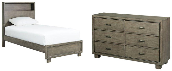 ASHLEY FURNITURE PKG005726 Twin Bookcase Bed With Dresser