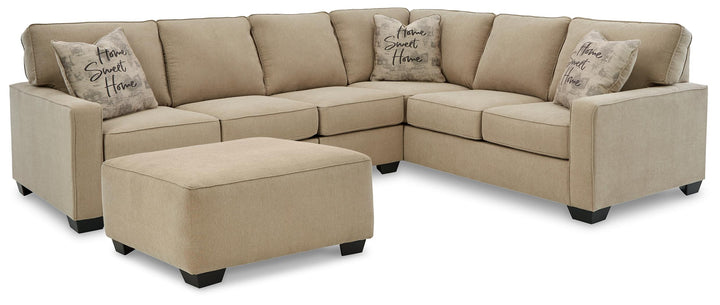 ASHLEY FURNITURE PKG013136 3-piece Sectional With Ottoman