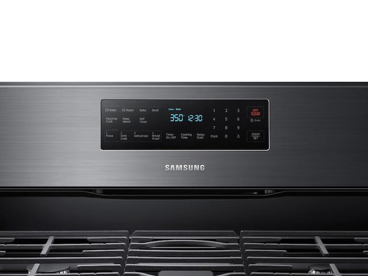 SAMSUNG NX58R5601SG 5.8 cu. ft. Freestanding Gas Range with Convection in Black Stainless Steel