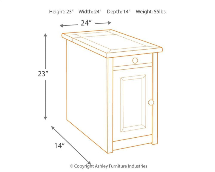 ASHLEY FURNITURE PKG008543 2 End Tables