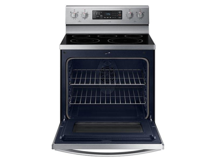 SAMSUNG NE59T7511SS 5.9 cu. ft. Freestanding Electric Range with Air Fry and Convection in Stainless Steel