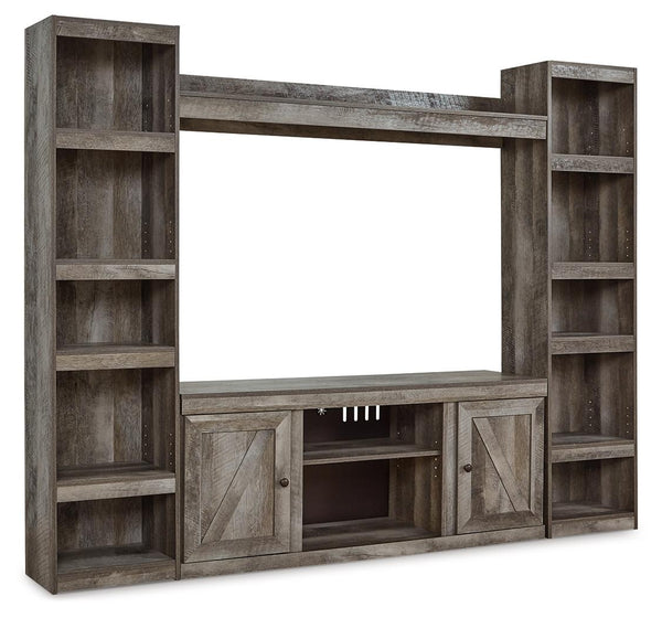 ASHLEY FURNITURE EW0440W6 Wynnlow 4-piece Entertainment Center