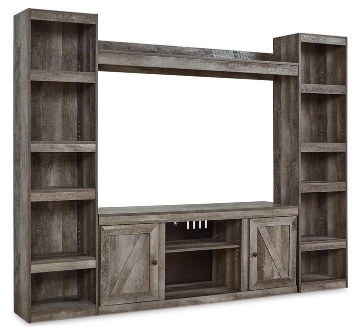 ASHLEY FURNITURE EW0440W6 Wynnlow 4-piece Entertainment Center