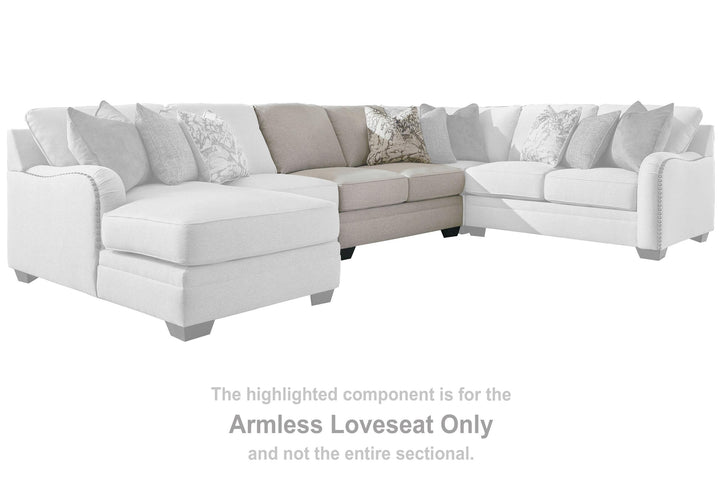 ASHLEY FURNITURE 3210134 Dellara Armless Loveseat