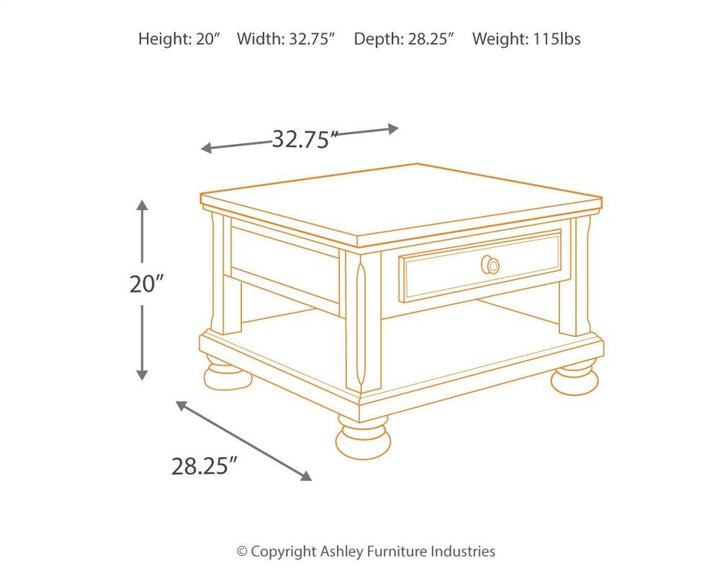 ASHLEY FURNITURE PKG007258 Coffee Table With 2 End Tables