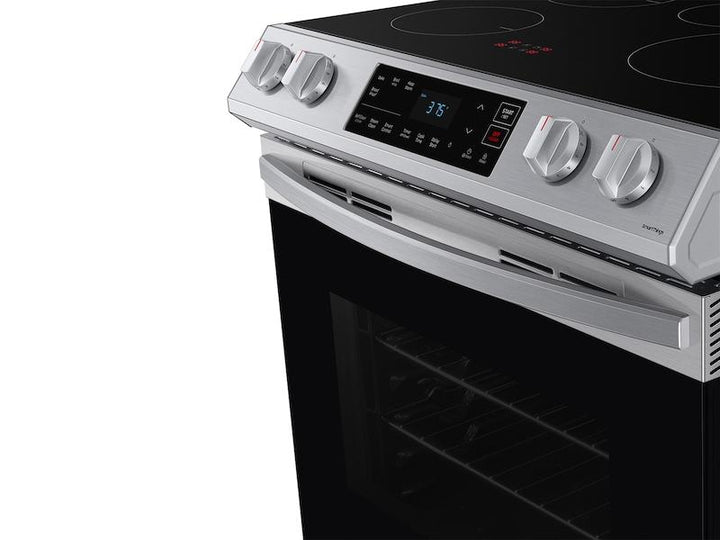 SAMSUNG NE63B8211SS 6.3 cu. ft. Smart Rapid Heat Induction Slide-in Range in Stainless Steel