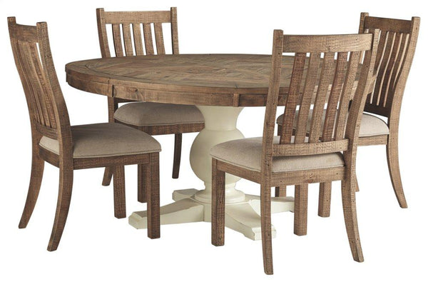 ASHLEY FURNITURE PKG008111 Dining Table and 4 Chairs