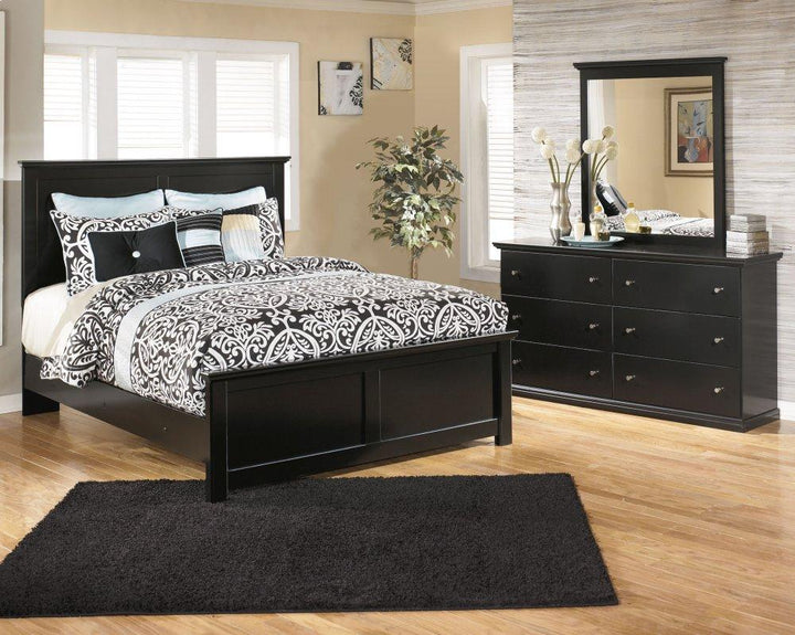 ASHLEY FURNITURE PKG002710 Full Panel Bed With Mirrored Dresser