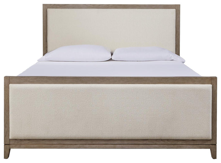 ASHLEY FURNITURE B983B2 Chrestner Queen Upholstered Panel Bed