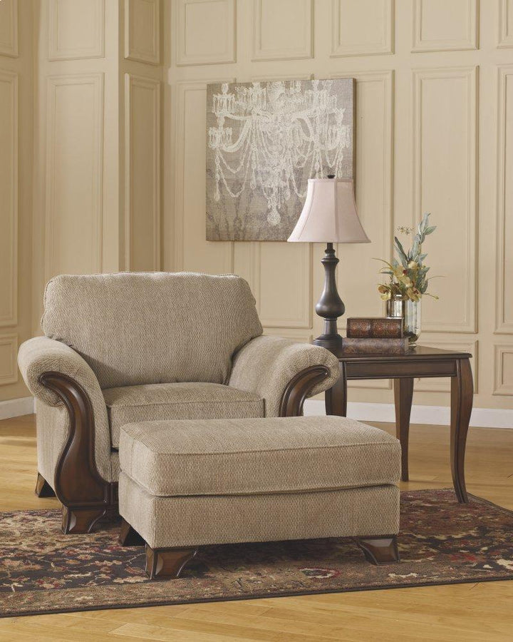 ASHLEY FURNITURE 44900U2 Lanett Chair and Ottoman