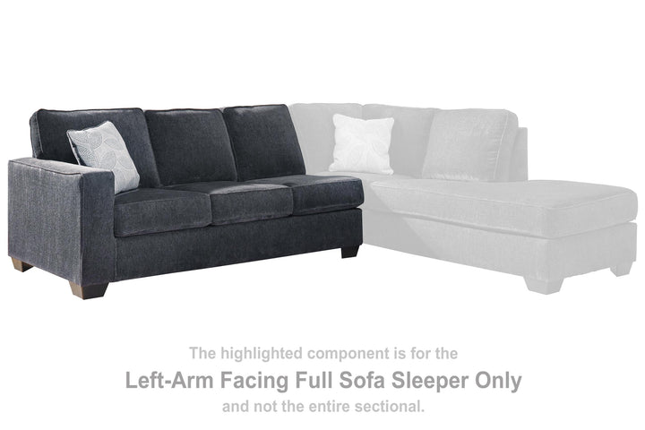 ASHLEY FURNITURE 8721310 Altari Left-arm Facing Full Sofa Sleeper