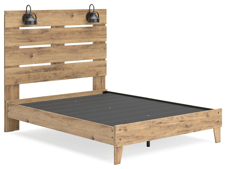 ASHLEY FURNITURE EB2712B8 Larstin Queen Panel Platform Bed