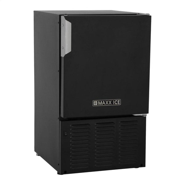 MAXX ICE MMAR25B Compact Marine Ice Machine / Boat Ice Maker in Black