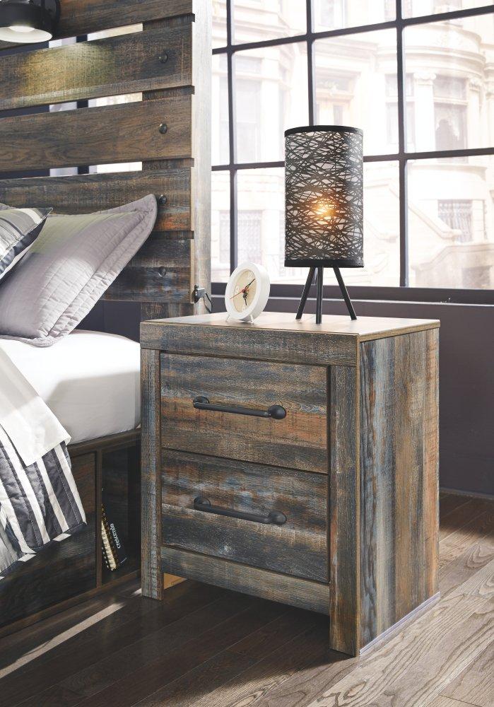 ASHLEY FURNITURE PKG007524 King Panel Headboard With Mirrored Dresser and 2 Nightstands