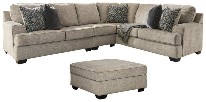 ASHLEY FURNITURE 56103U2 Bovarian 3-piece Sectional With Ottoman