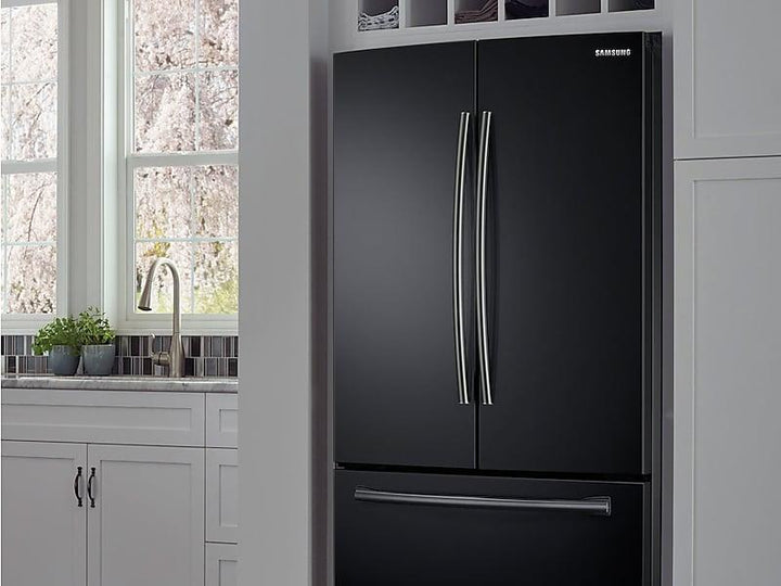 SAMSUNG RF261BEAESG 26 cu. ft. French Door Refrigerator with Internal Filtered Water in Black Stainless Steel