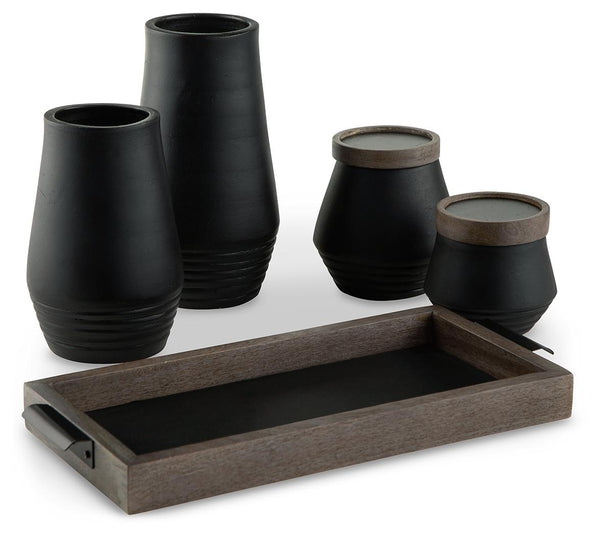 ASHLEY FURNITURE A2C00201 Valentmore Accessory Set set of 5