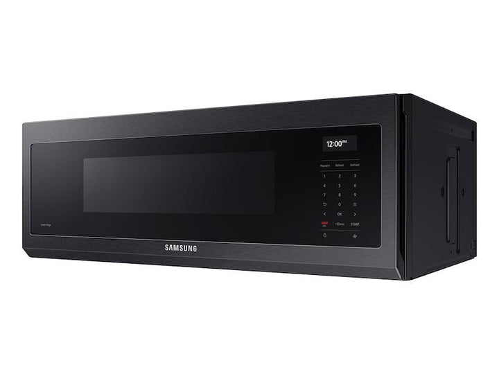 SAMSUNG ME11A7710DG 1.1 cu. ft. Smart SLIM Over-the-Range Microwave with 550 CFM Hood Ventilation, Wi-Fi & Voice Control in Black Stainless Steel